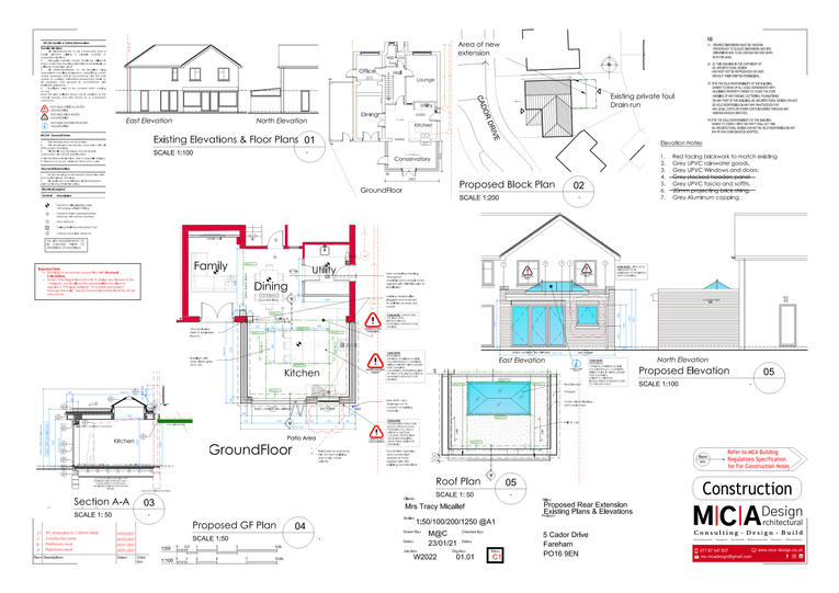 Planning Stage of House Extensions in Hampshire